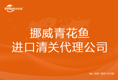 挪威青花魚進口清關代理公司