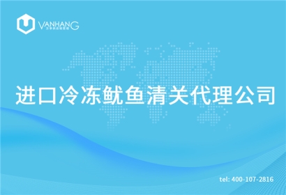 進口冷凍魷魚清關(guān)代理公司告訴你魷魚進口流程